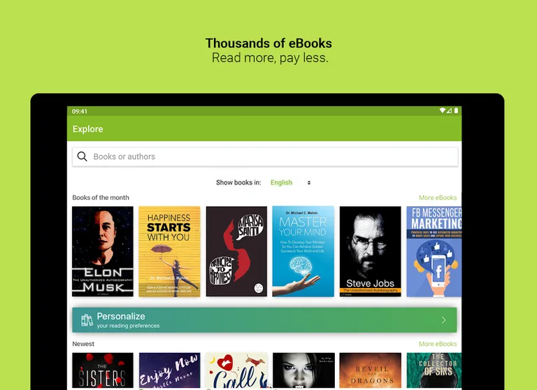 Media365 - eBooks screenshot 6