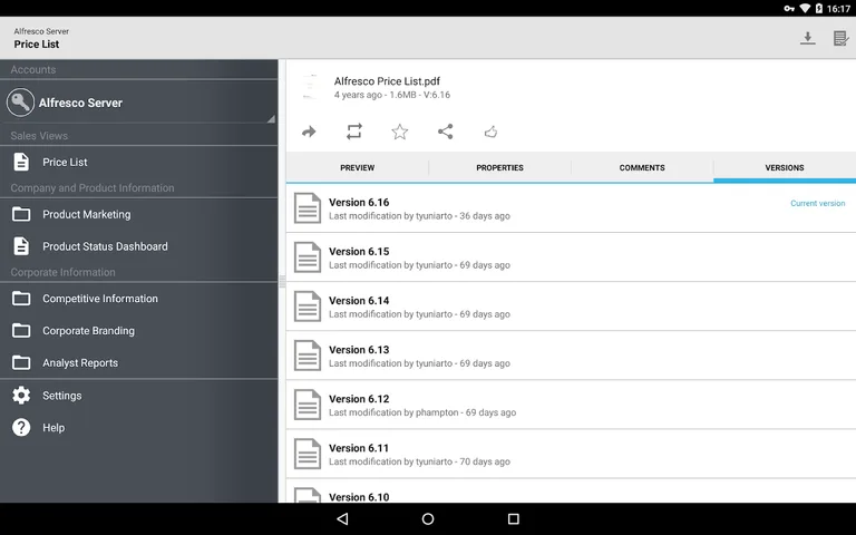 Alfresco Content Services screenshot 22