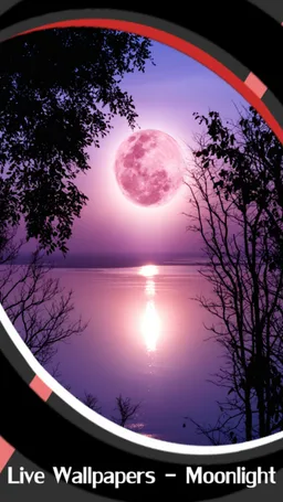 Live Wallpapers - Moonlight screenshot 1