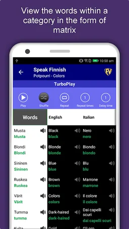 Learn Finnish Language Offline screenshot 7
