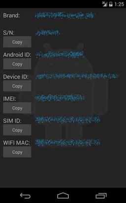 Quick ID, IMEI, SERIAL and MAC screenshot 3