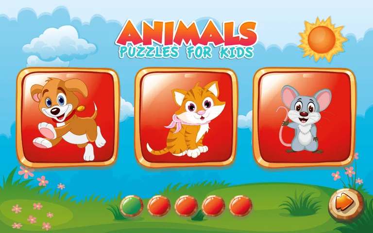 Puzzles for kids Farm Animals screenshot 4