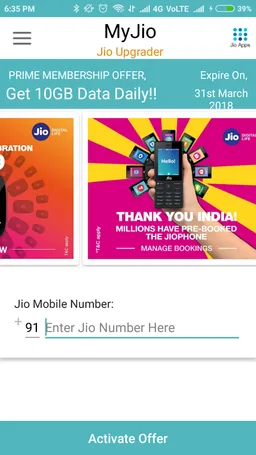 Upgrade  Jio screenshot 4