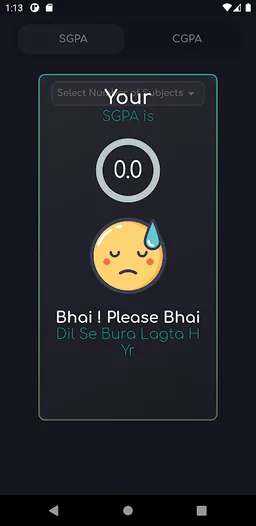 SRM GPA CALCULATOR screenshot 5