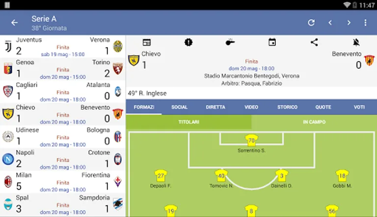 Italian Soccer 2022/2023 screenshot 6