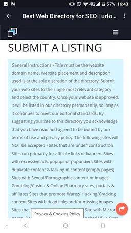 Best Web Directory for SEO screenshot 2