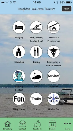 Houghton Lake App screenshot 2