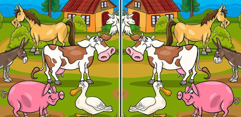 Find The Differences - Cartoon Spot The Difference cover image