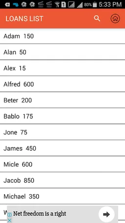 Debt Book screenshot 5