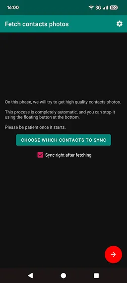 Contacts Sync (requires ROOT) screenshot 2