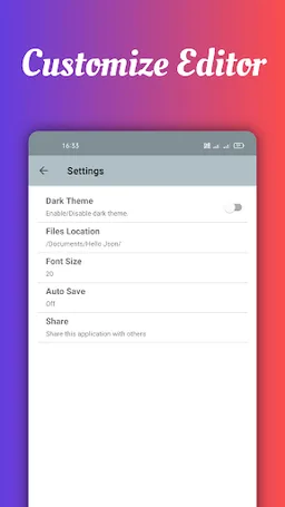 Hello Json: Json Editor screenshot 7