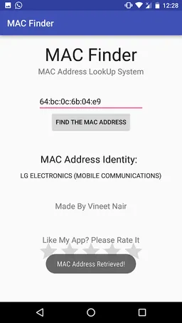 MAC Finder screenshot 1