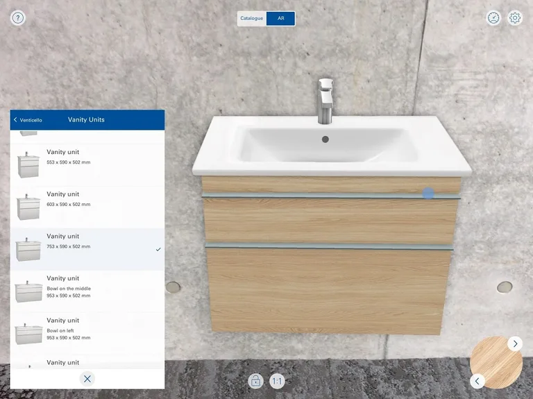 V&B Augmented Reality App screenshot 8
