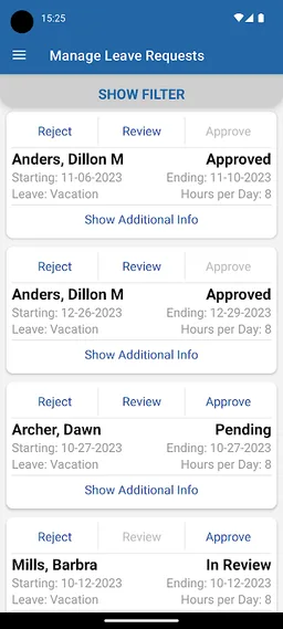 TeamKeeper Mobile screenshot 8