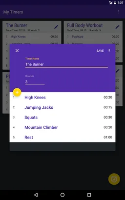 Chrono List - Interval Timer screenshot 8