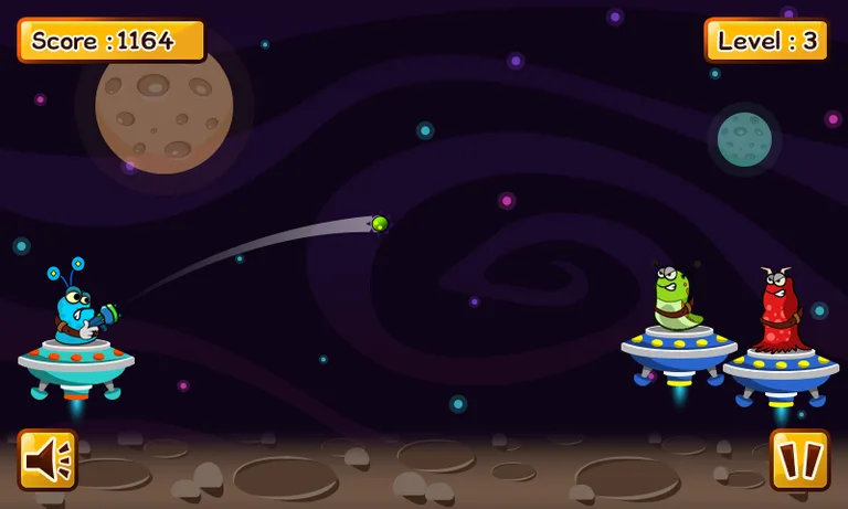 Aliens Mars Fight screenshot 2
