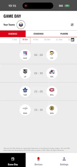 Budweiser Sports App screenshot 3
