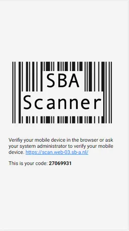 SBA Scan screenshot 2