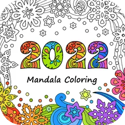 2022 Mandala Coloring icon