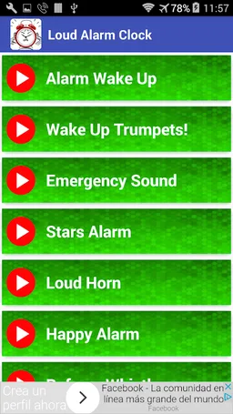loud alarm clock ringtones screenshot 2