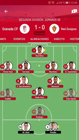 Granada C.F screenshot 3