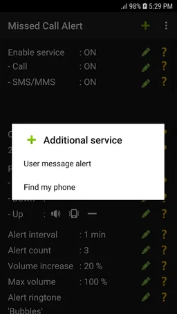 Missed Call Alert screenshot 4