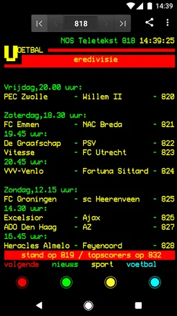 NOS Teletekst screenshot 3