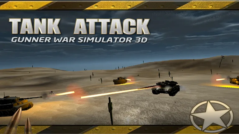 Tank Attack: Gunner War Sim 3D screenshot 11
