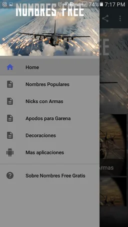 Nombres Free Gratis screenshot 1