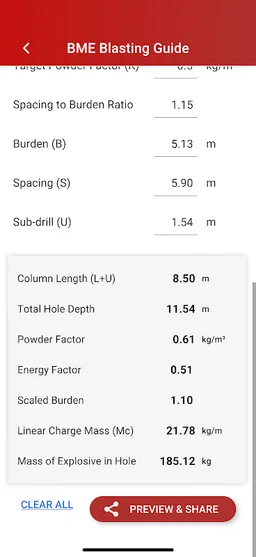 BME Blasting Guide screenshot 3