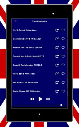 Radio UK - FM Internet Radio screenshot 9