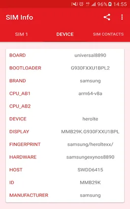 SIM Card Info screenshot 9