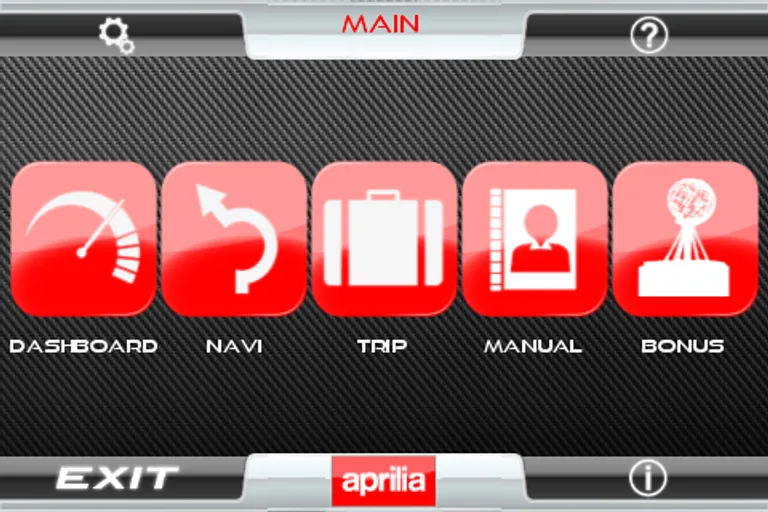 Aprilia Multimedia Platform screenshot 1