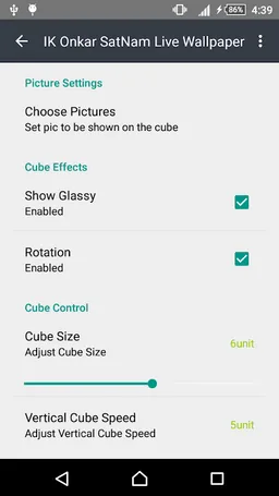 IK Onkar SatNam Live Wallpaper screenshot 3
