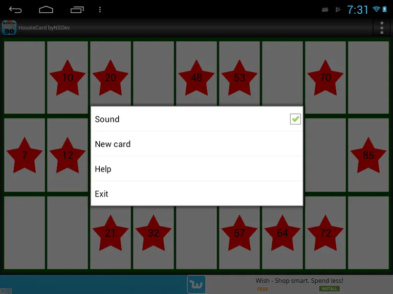 HousieCard byNSDev screenshot 7
