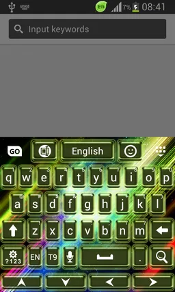 Neon Keyboard screenshot 2