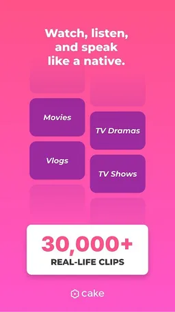 Cake - Learn English & Korean screenshot 2