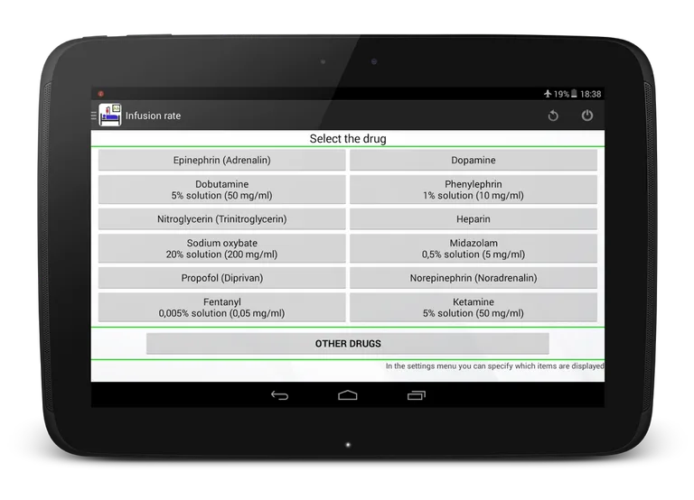 Infusion rate calculator screenshot 10