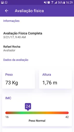 Hubfit Aluno screenshot 7