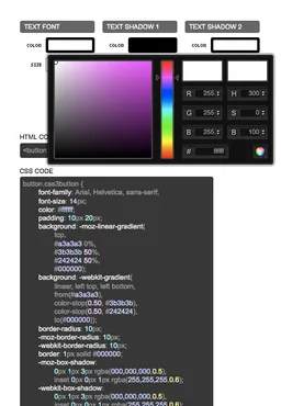 CSS3 Button Generator screenshot 4