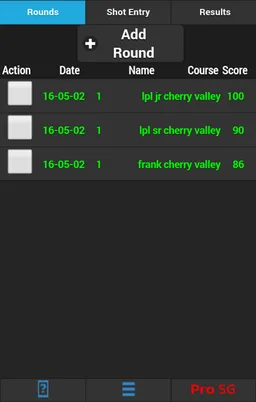 Golfmetrics screenshot 4