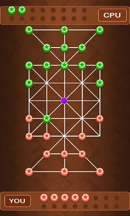 Bead 16 - Sholo Guti, Sixteen Soldiers Board Game screenshot 8