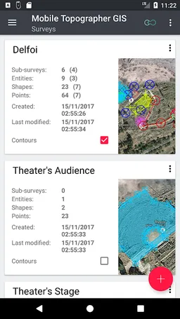 Mobile Topographer GIS screenshot 2