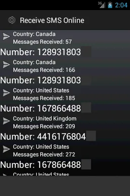 Receive SMS Online screenshot 3