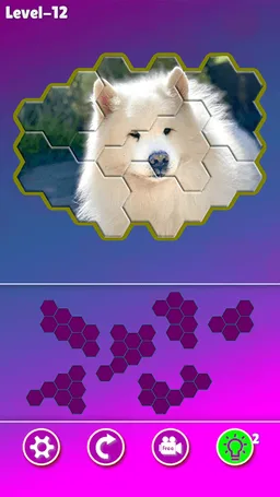 Dog Hexa Puzzle screenshot 2