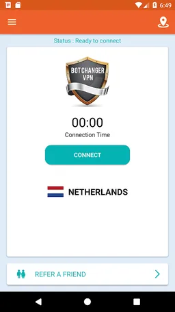 Bot Changer VPN - Free VPN Proxy & Wi-Fi Security screenshot 2