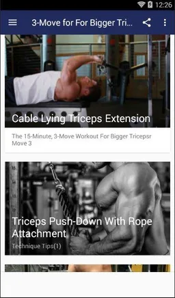 3-Move for For Bigger Triceps screenshot 2