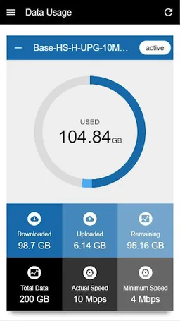 B S N L Broadband Data Usage Check - B S N L Pro screenshot 2