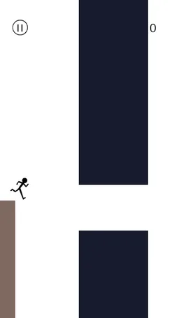 Stickman Race Ninja Jump, Roll And Run to Escape screenshot 2