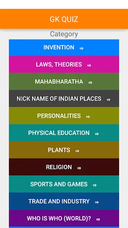 BEST GK QUIZ screenshot 4